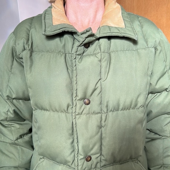 Vintage Cabelas Coat Men’s Gore-Tex Goose-down Hunting Outdoors Green M - Picture 6 of 11